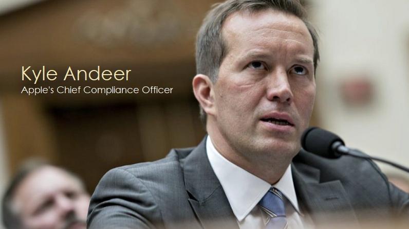 Responding to Sens. Amy Klobuchar and Mike Lee, Apple says it will make Chief Compliance Officer Kyle Andeer available at an upcoming hearing on app stores